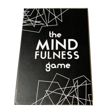 英文桌游戏the mind fulness game正念减压卡牌mindfulness现货