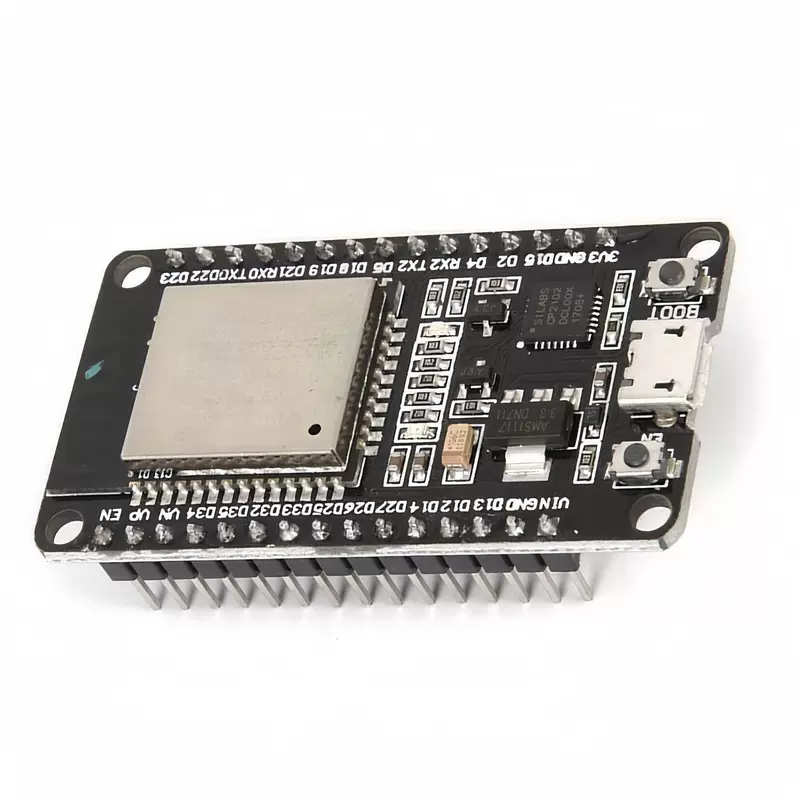Development board (ESP32 CP2102) 30‑pin, Wi‑Fi + Bluetooth, micro/Type‑C USB