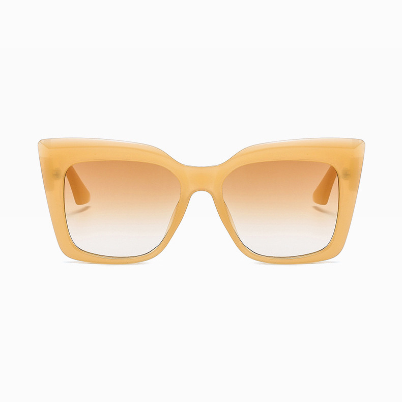 Neue Katzenaugen Große Rahmen Europäische Und Amerikanische Sonnenbrille Weibliche Persönlichkeit Grenz Überschreitende Sonnenbrille Trend Laufsteg Retro Ins Brille display picture 9