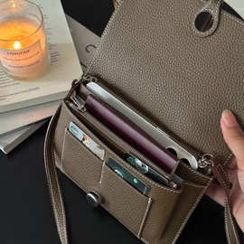 新款便捷多功能护照卡包斜挎手机包三合一多用手拿银行卡钱包