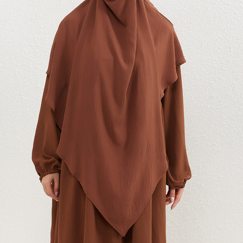 Independence Station Strap Solid Color Headscarf Middle East Arab Dubai Turkish Pullover Shawl