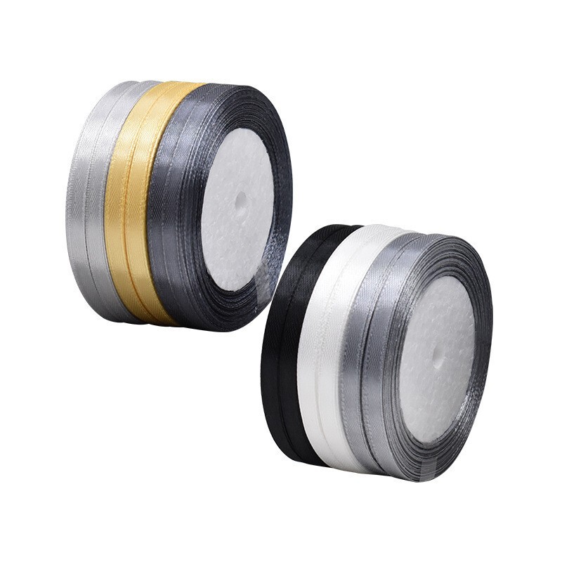 Yiwu Factory 0.6cm Wide Satin Ribbon for Flower and Baking Decoration, Gift Hair Accessories, Handmade DIY Bow Ribbon Yiwu Factory 0.6cm Wide Satin Ribbon for Flower and Baking Decoration, Gift Hair Accessories, Handmade DIY Bow Ribbon