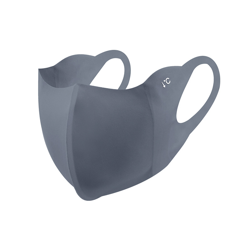 Verano máscara de protección solar UV 3D esquina de protección de ojos delgada y ligera máscara de protección solar permeable