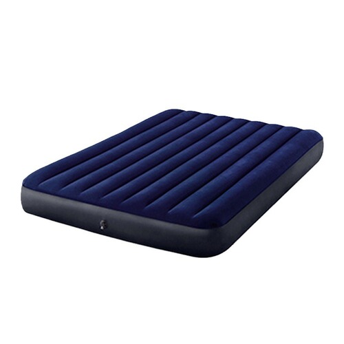 intex air mattress outdoor portable folding air cushion sheets double built-in electric pump air bed indoor air