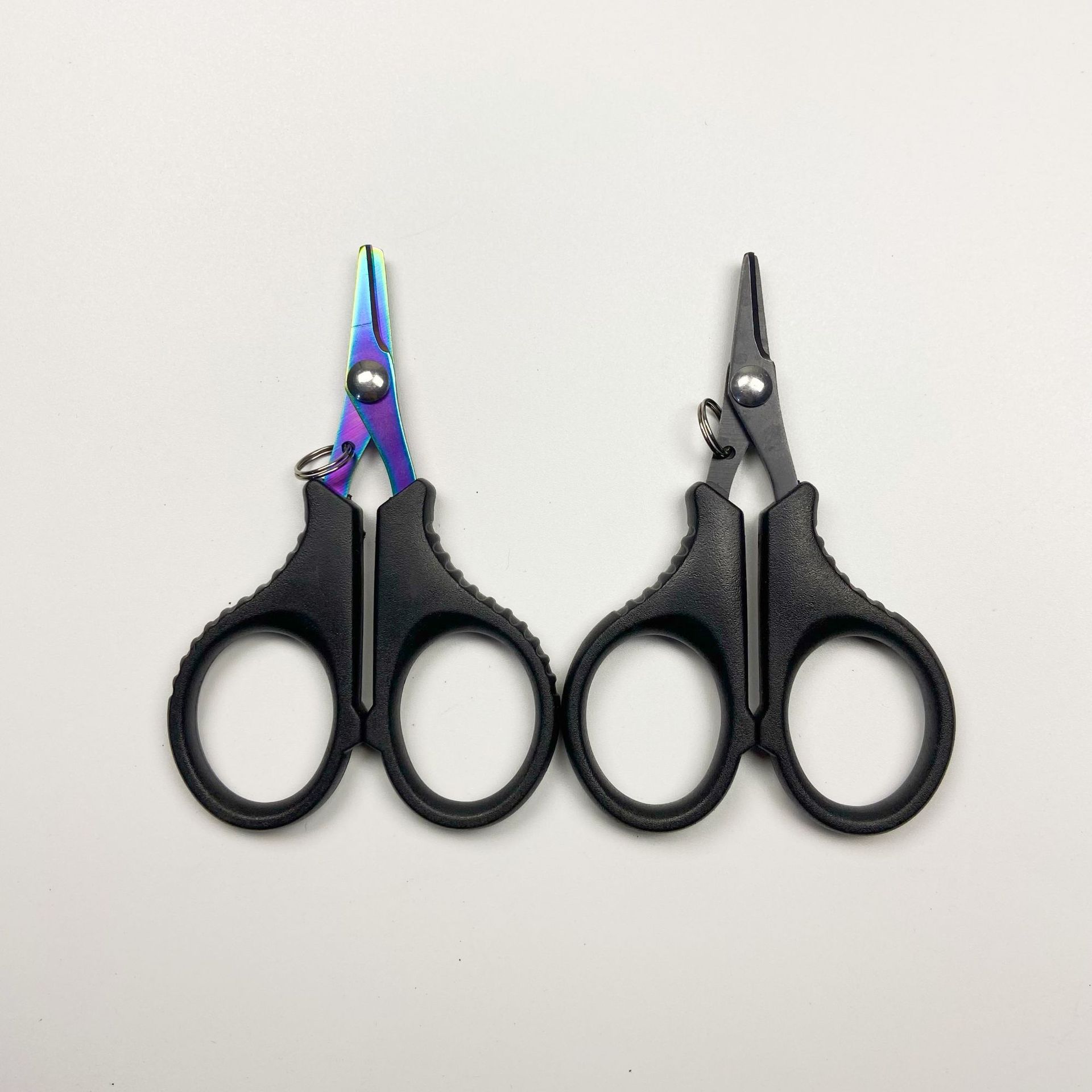 Tijeras de pesca de acero inoxidable multifuncionales, tijeras de pesca de luya, tijeras de pesca de PE, tijeras de pesca de color de nylon de carbono de acero inoxidable