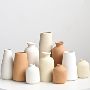 Ceramic vase cross-border e-commerce explosions Amazon for simple modern living room with dried flowers hydroponic hydroponic flowers