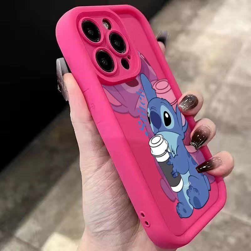 Personalidad linda aplicable iphone16pro funda para teléfono móvil Apple 15 anti-caída 14 dibujos animados 13promax nuevo 12x