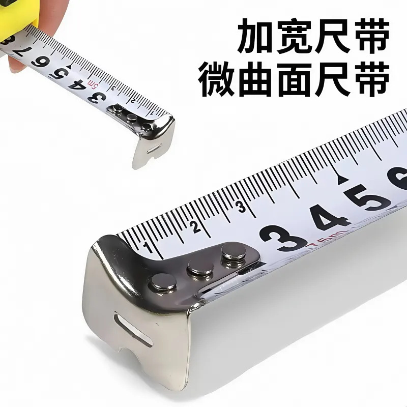 Industrial grade steel tape measure, 10 meter ruler, high-precision construction site ruler, measuri