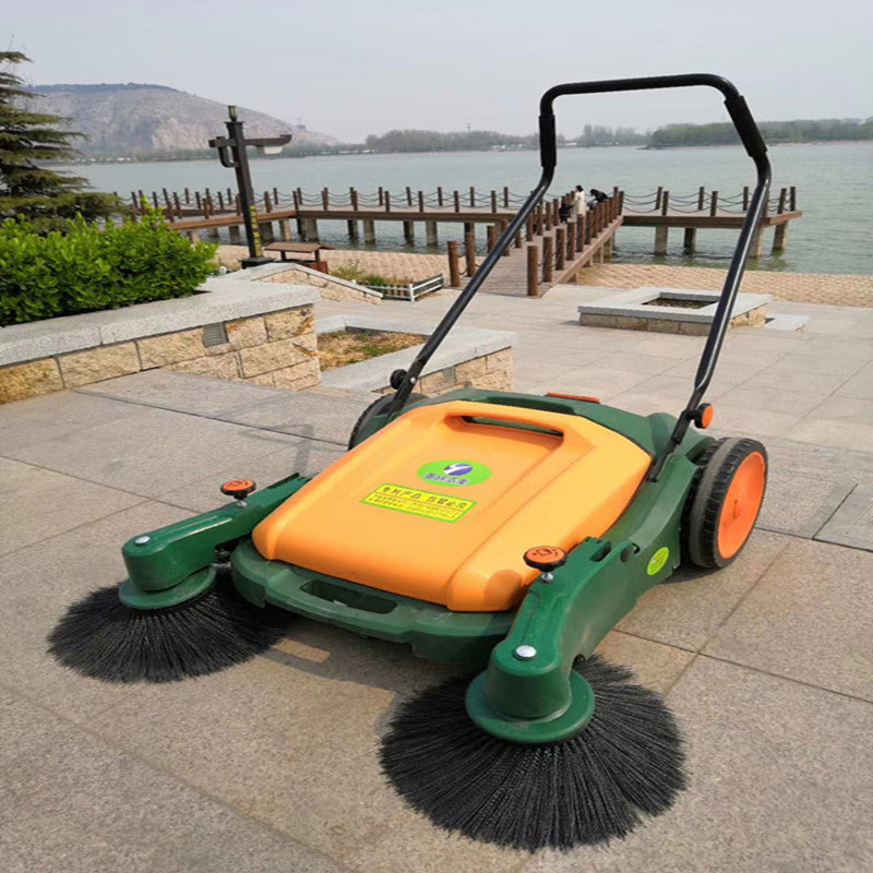 山东手推扫地机 工厂车间仓库商用无动力扫地车 小型工业扫地机