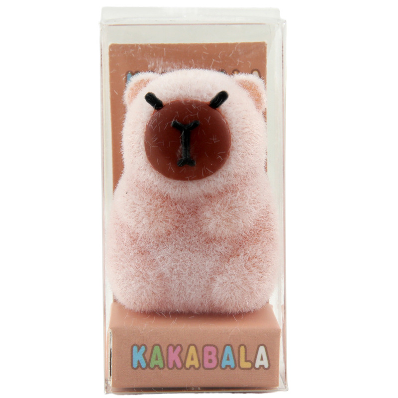 Nuevos productos Capibara dibujos animados lindos muñecas de silicona lápiz de dibujo de