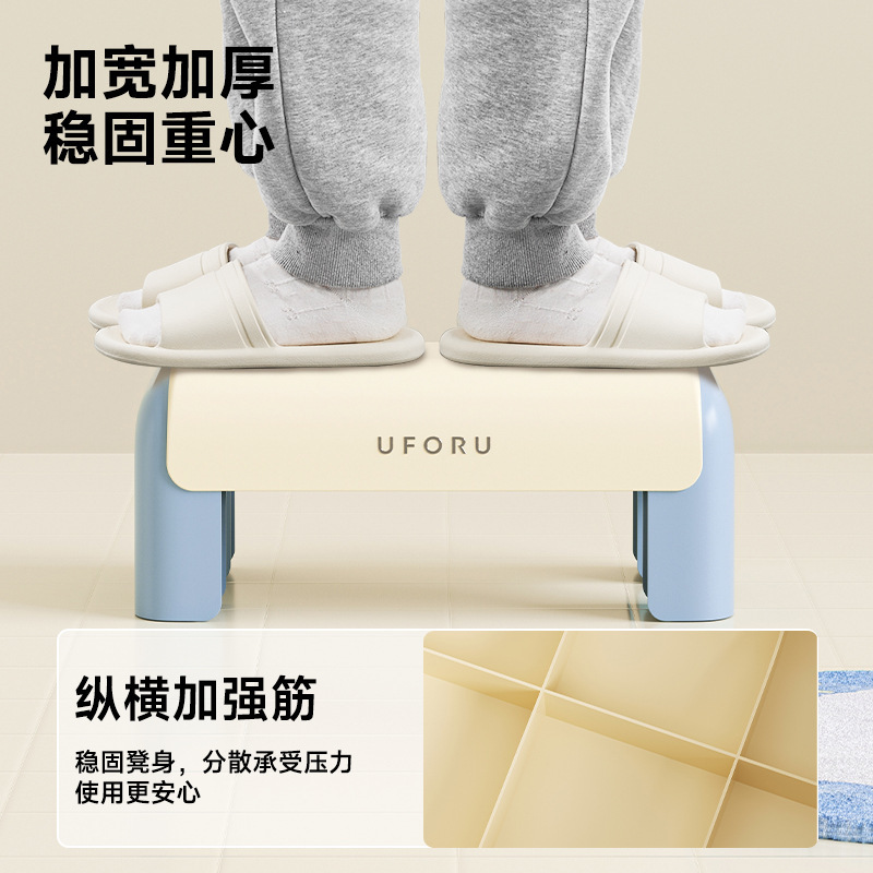 儿童马桶辅助凳家用浴室卫生间厕所蹲坑助力神器防滑高颜值踩脚凳|undefined
