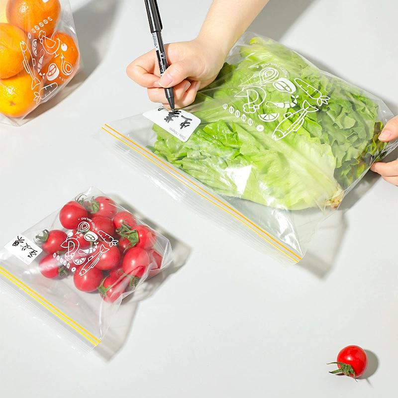 Food bag plastic wrap box transparent food freshness bag extracted fruits and vegetables seafood sealed storage bag