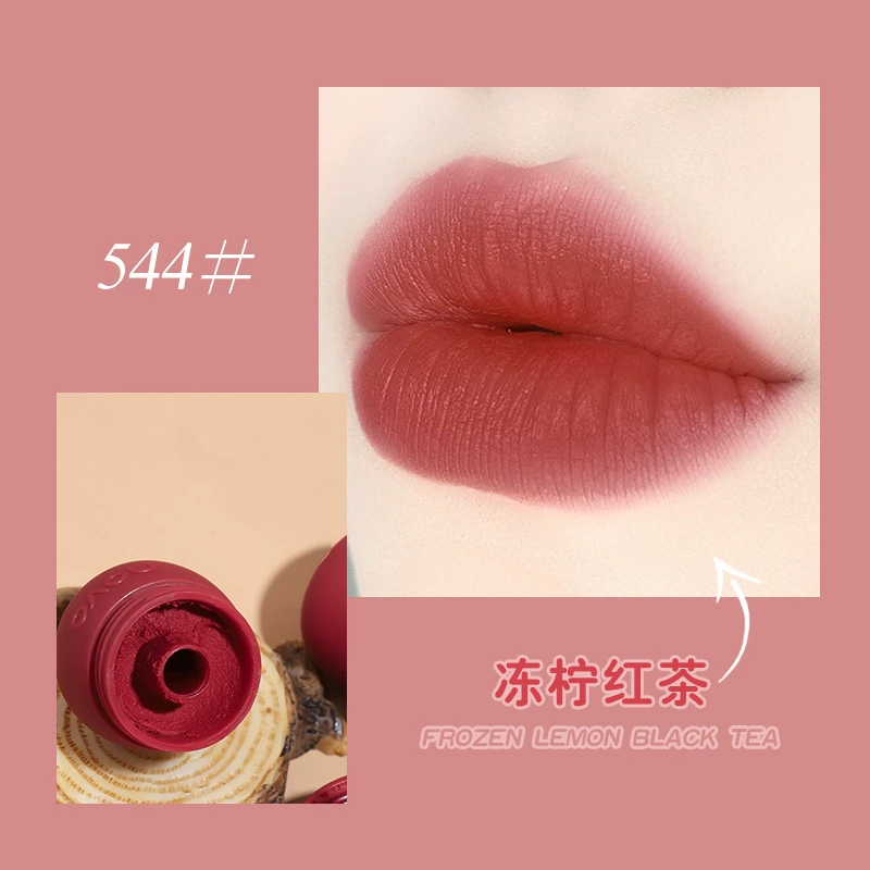 Lipstick, matte lip gloss, translucent shading, does not fade