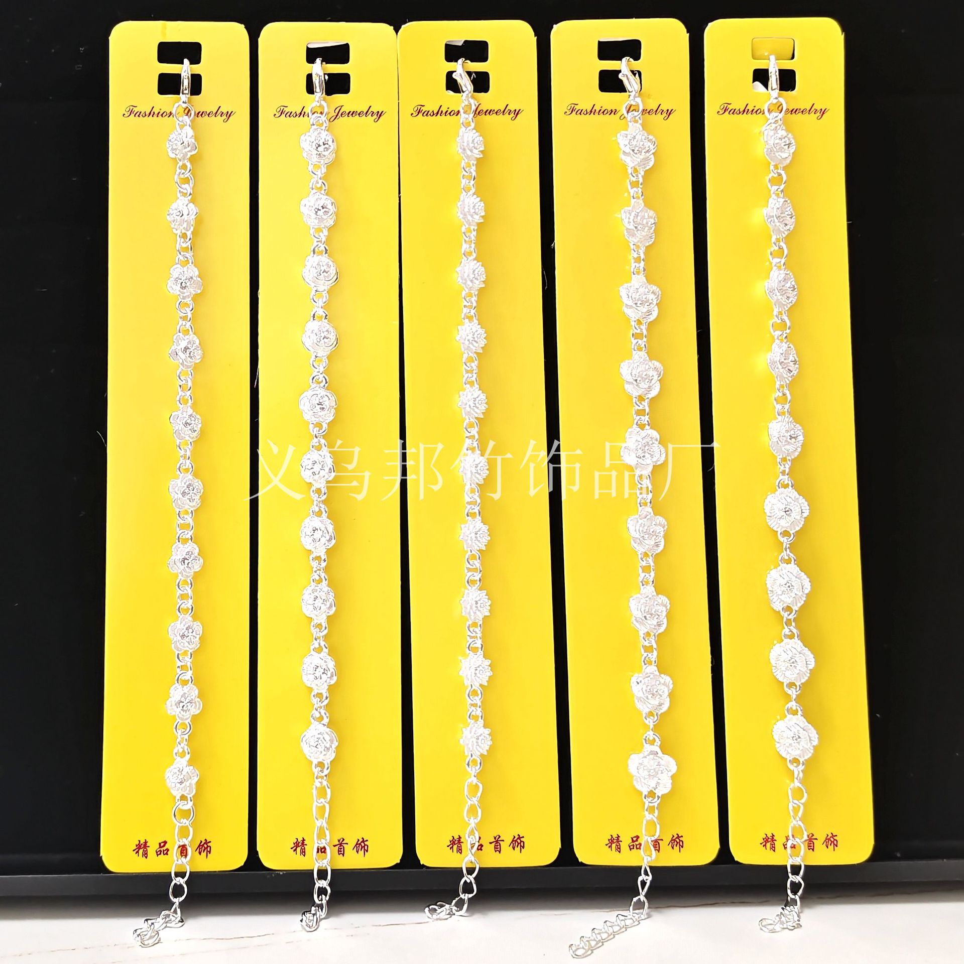 Tourism Memorial Products Miao Xizang Ethnic Bracelet 9 9 10 Small Camellia Bracelet Women's Independent Packaging