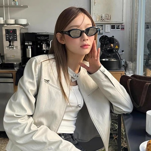 Dada Sunglasses for Women, Face-Smoothing Style, Yang Mi Inspired, UV Protection, Small Frame Retro Cat-Eye Sunglasses