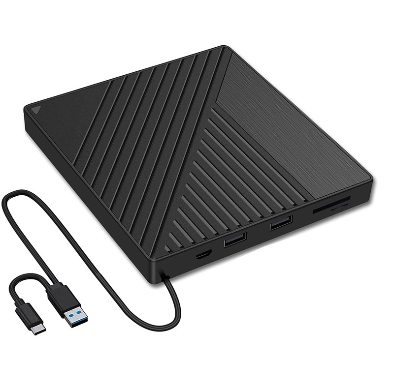 コンピュータ外部バーナーノートブックモバイル外部光学ドライブファイブインワン多機能カードCDディスクドライブ|undefined