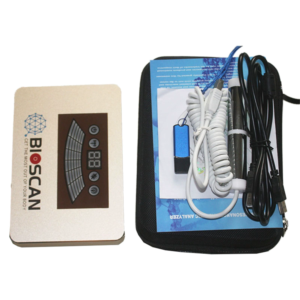 Трансграничный детектор здоровья Портативный мини-квантовый резонансный Магнитный