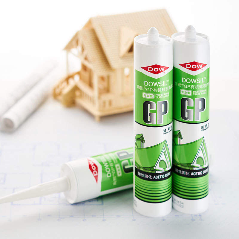 全新包装陶氏陶熙GP酸性玻璃胶道康宁快干密封胶 硅胶透明300ml