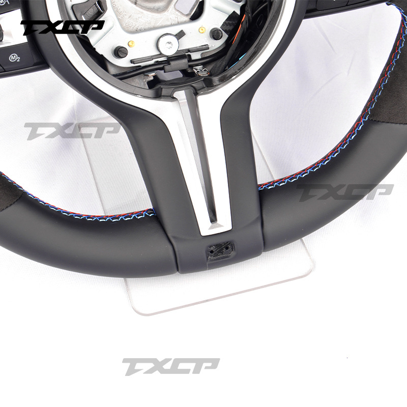 Suitable for BMW 1~7 Series X3X4X5X7 M2M3M4M5M6, for modification and upgrade, MP full leather steering wheel