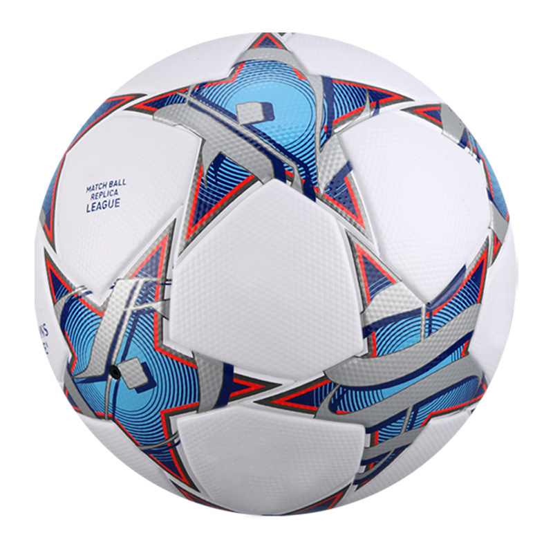 UEFA Champions League Football Hot Adhesion Football Premier League Parada sin fisuras PU4 No. 5 fábrica comercio exterior al por mayor