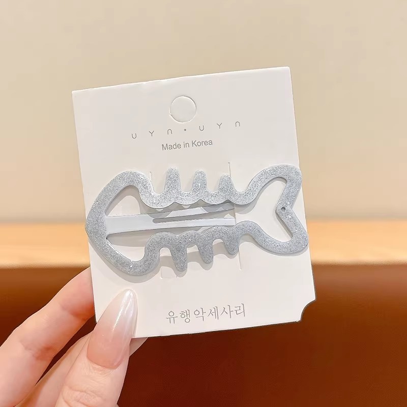 Dopamina adorable clip de cabello para mujeres 2026 nuevo clip de boca de pato de alta calidad sensación lateral exquisita clip de frangeo clip de cabello tocado