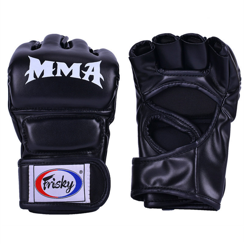 Boxing Gloves Adult Half-Finger Ufc Boxing Gloves Split-Finger Sparring Training Five-Finger Sandbag Mma Gloves