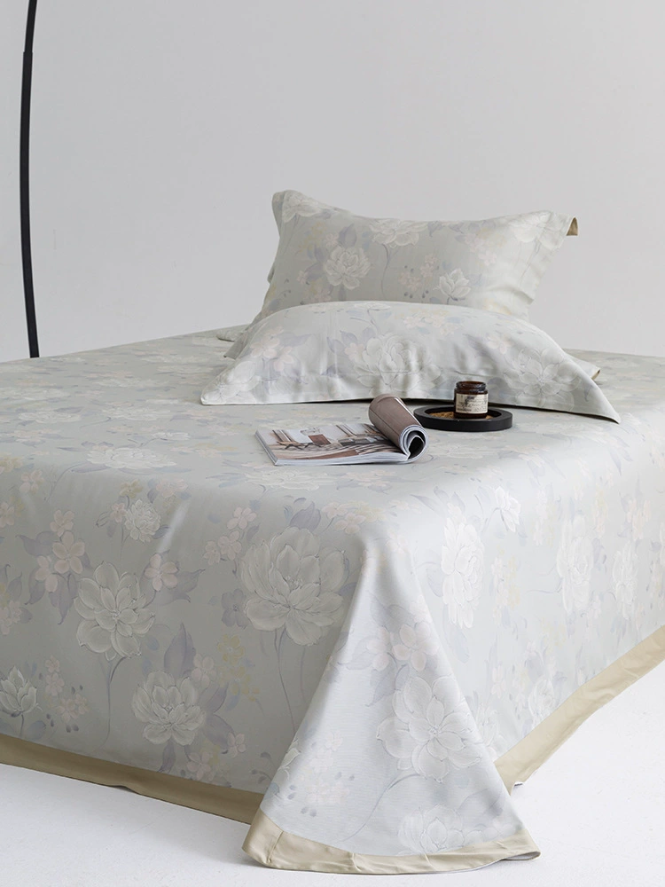 Mat, summer set, silk sheet for home use, 3 piece set, washable