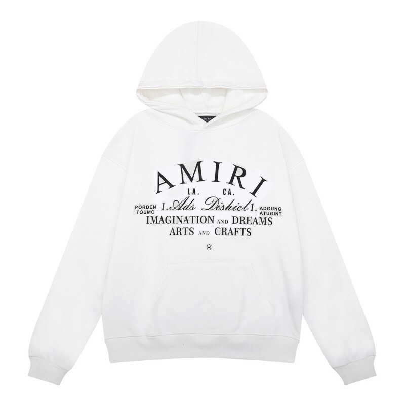 国境を越えた卸売りamiri豹紋グラデーション文字ロゴ天使パーカーカップル服コート長ズボン|undefined