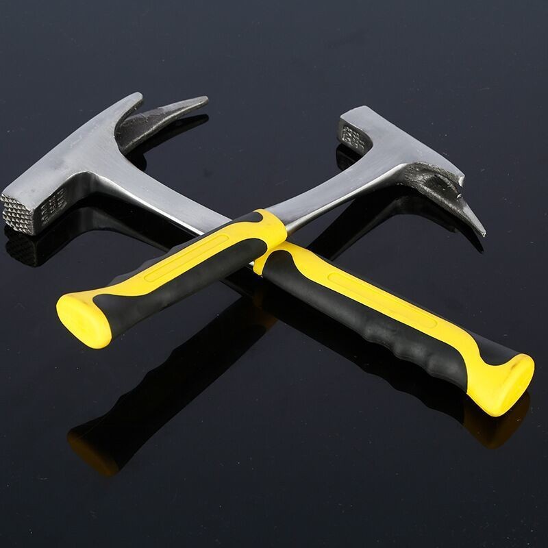 铁锤子连体独角锤 牛角榔头铁羊角锤 消防锤 磁吸铁锤 逃生锤砸窗