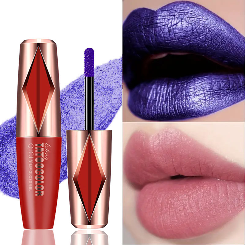 Long Lasting Waterproof Matte Tear And Pull Lipstick Popular
