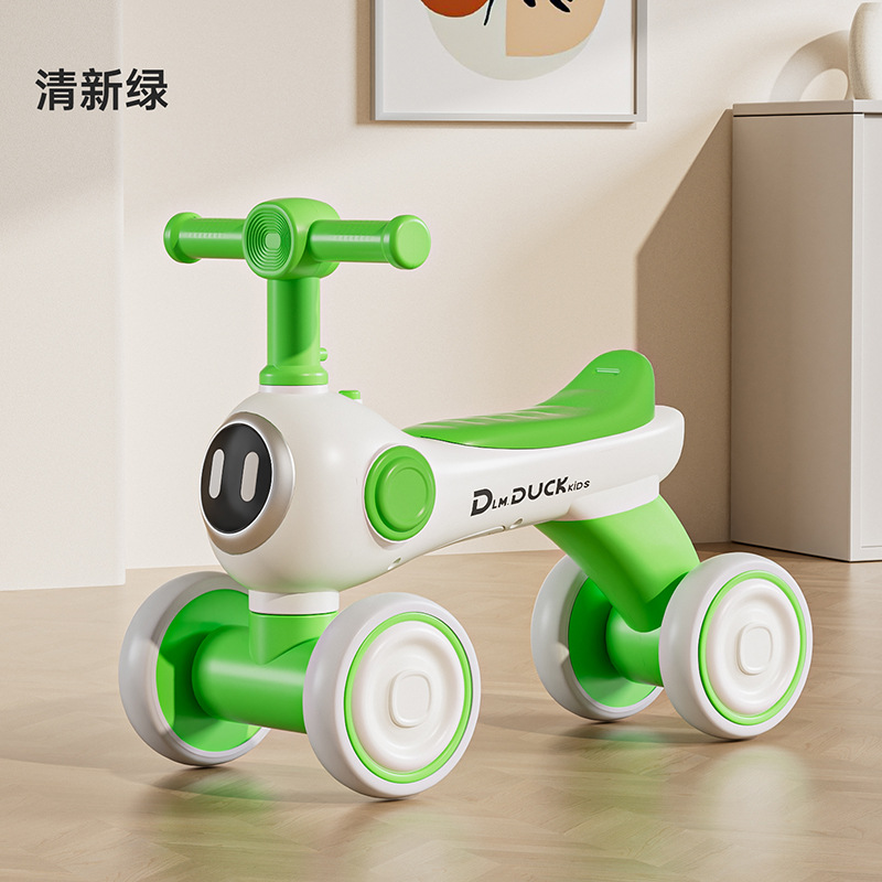 Fabricantes de cuatro ruedas de equilibrio para niños, cuatro ruedas para bebés pequeños, niños pequeños, patinaje deslizante deslizante