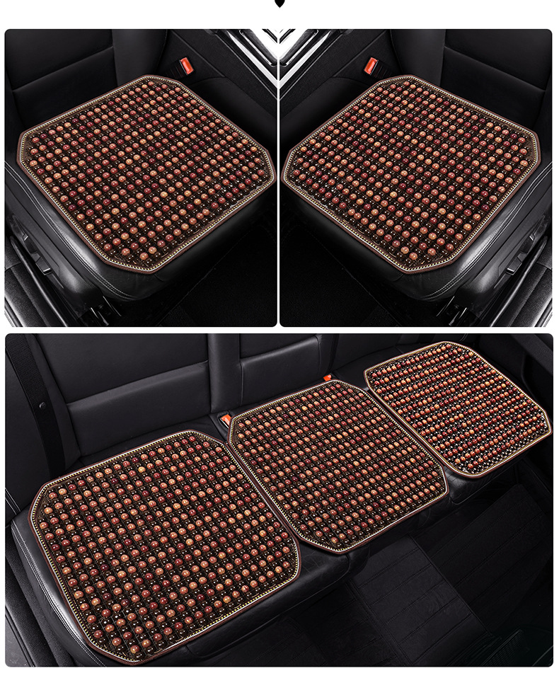 Cross-Border Bodhi Jade Multi-Piece Car Seat Cushion Three-Piece Set Wholesale Single Seat New Interior Supplies Seat Cushion Dropshipping