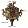 Three-legged tiger stove-incense burner
