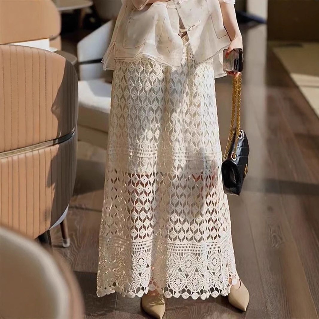 Long spring design long skirt