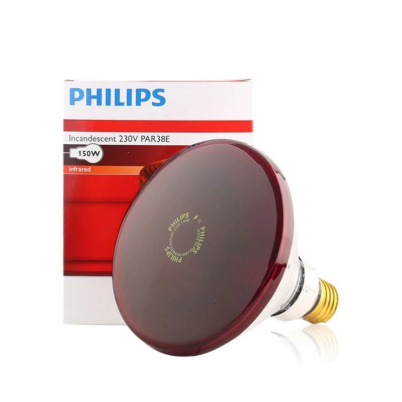 PHILIPS Philips R95 100 Вт PAR38 150 Вт 175 Вт 250 Вт термоизоляционная косметическая инфракрасная лампа