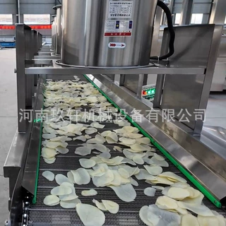厂家货源鲜切油炸薯片流水线 按需定制整套全自动薯片生产线