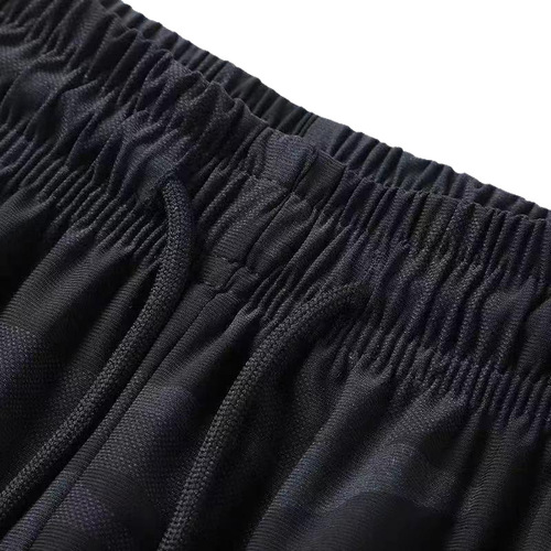 Men's Summer Sports Shorts, Ice Silk Thin, Quick-Drying Breathable, Five-Finger Shorts, Loose, Large Size, Casual, Men's Loose Bottoms