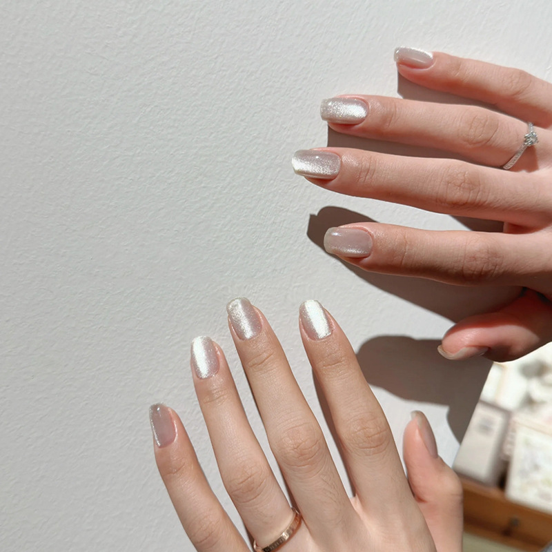 Yiyi Dance 10 piezas de uñas hechas a mano, terapia de luz, uñas, dopamina, uñas, uñas, parches al por mayor