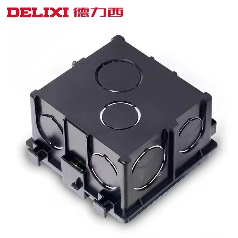 Wholesale concealed switch line boxes, 86-type concealed boxes, junction boxes, wall-mounted line boxes, concealed wiring sockets and switches