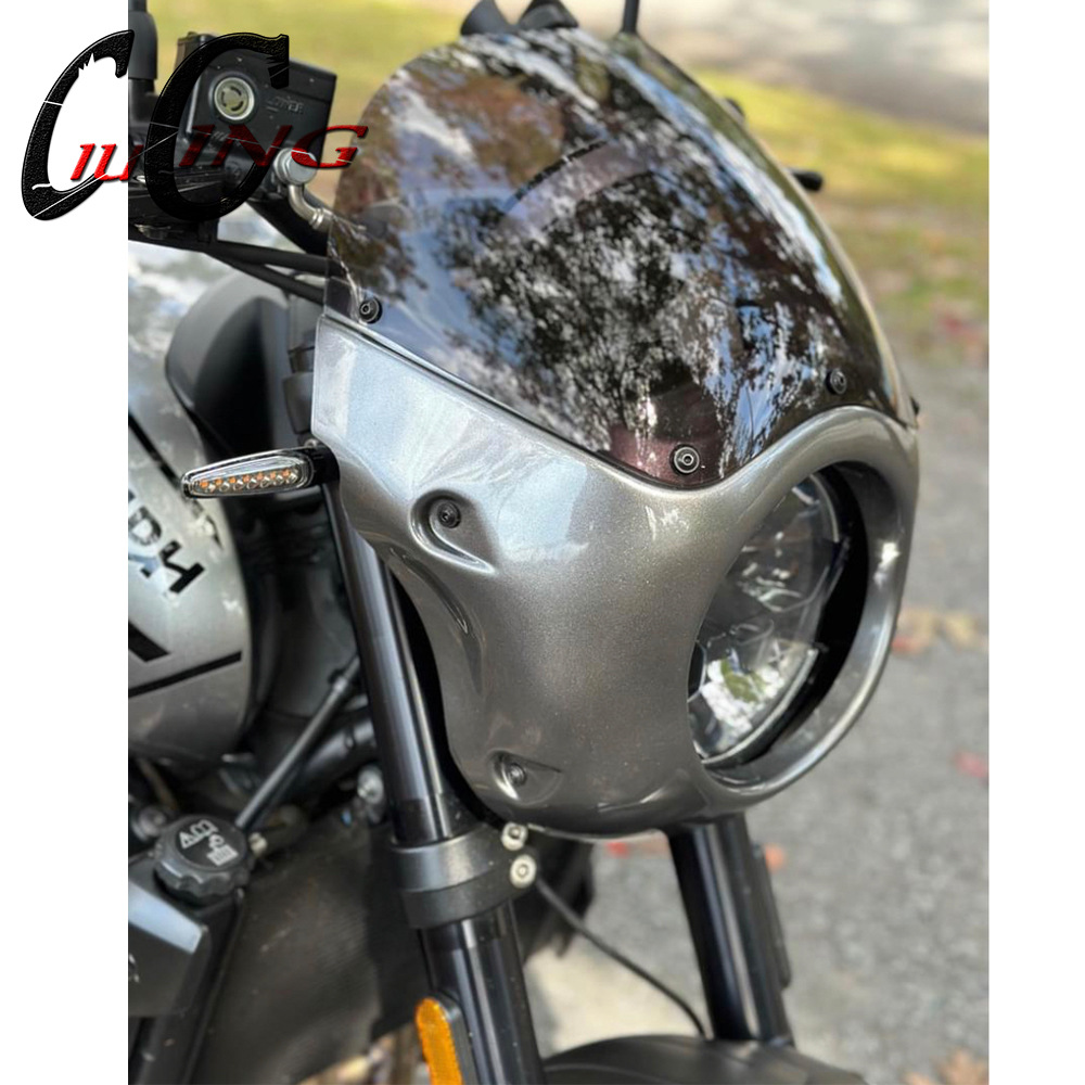 Suitable for Triumph Trident 660 Trident660 Pig Hood Front Windshield Fairing 2023 2024