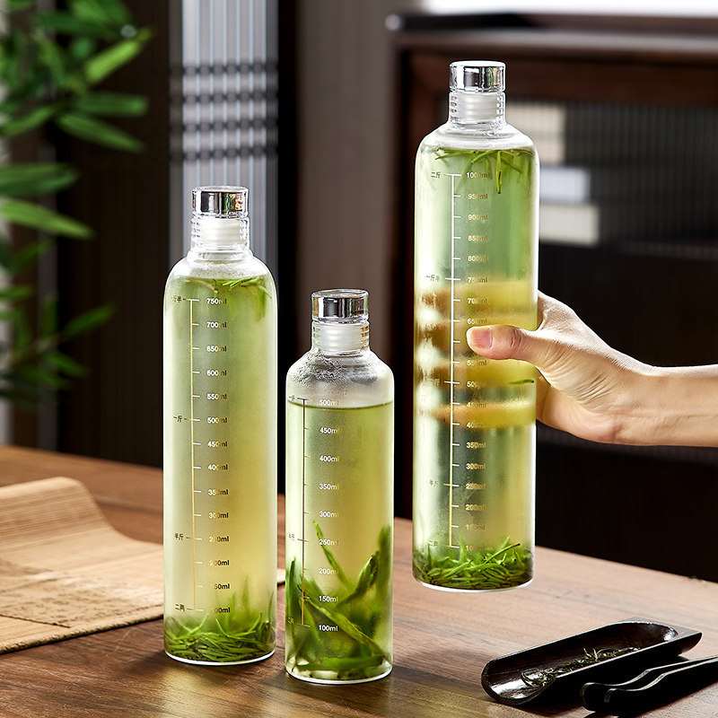 Бутылка Green apple для холодного чая 500 мл