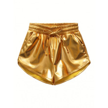 K 16544 Kids' Dance Leather Shorts ��ͯ�赸Ƥ��̿�羳