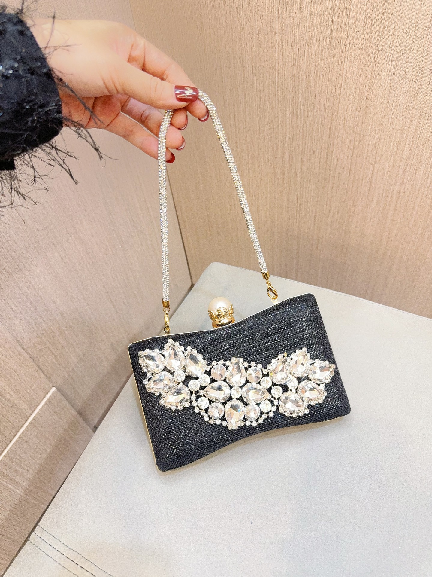 MAC059 Clutches for Wedding Dinner Party, Sparkling Handbags12