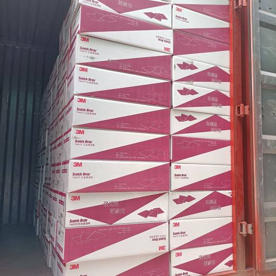 3M7447C industrial scouring pad wholesale derusting wiping cloth 3m scouring pad industrial 7447C nylon sheet