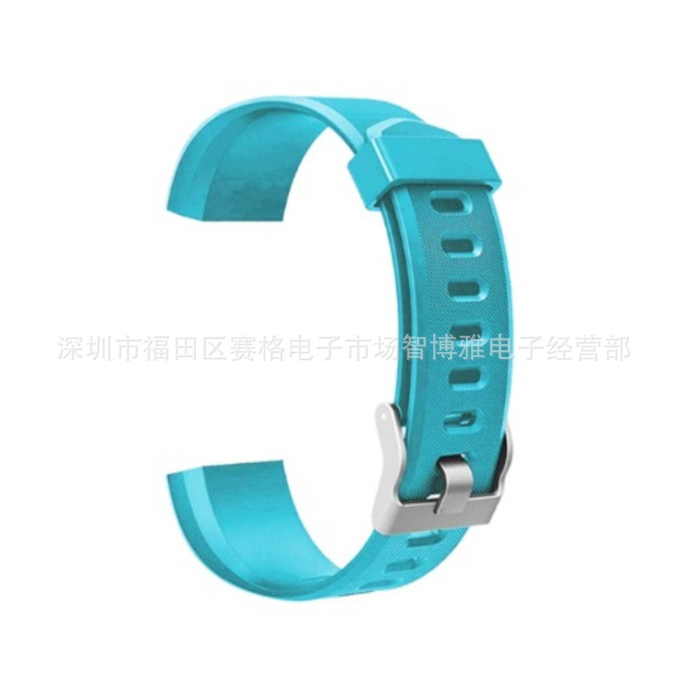 Adecuado para 115 más correa de pulsera monocromo TPU correa de pulsera inteligente pulsera deportiva Correa fábrica en stock