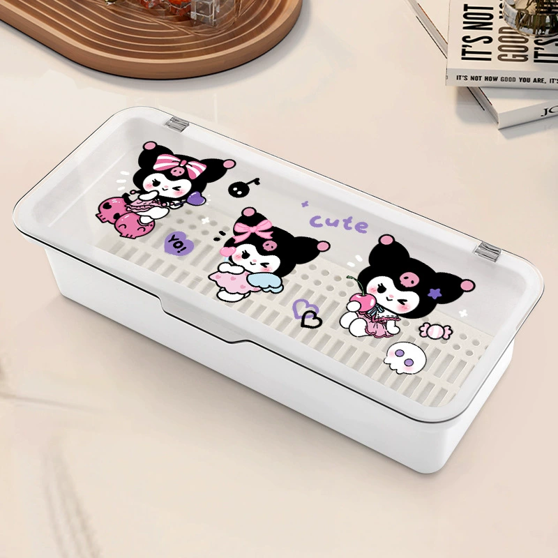 Chopsticks, dustproof drying rack for home use, tableware, handheld plastic storage system