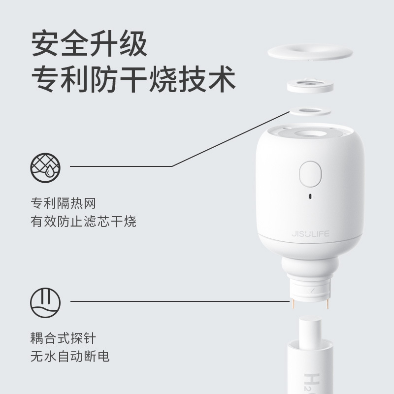 数素[新品] 無線創意長航続霧量出張旅行携帯車ロリポップ加湿器|undefined