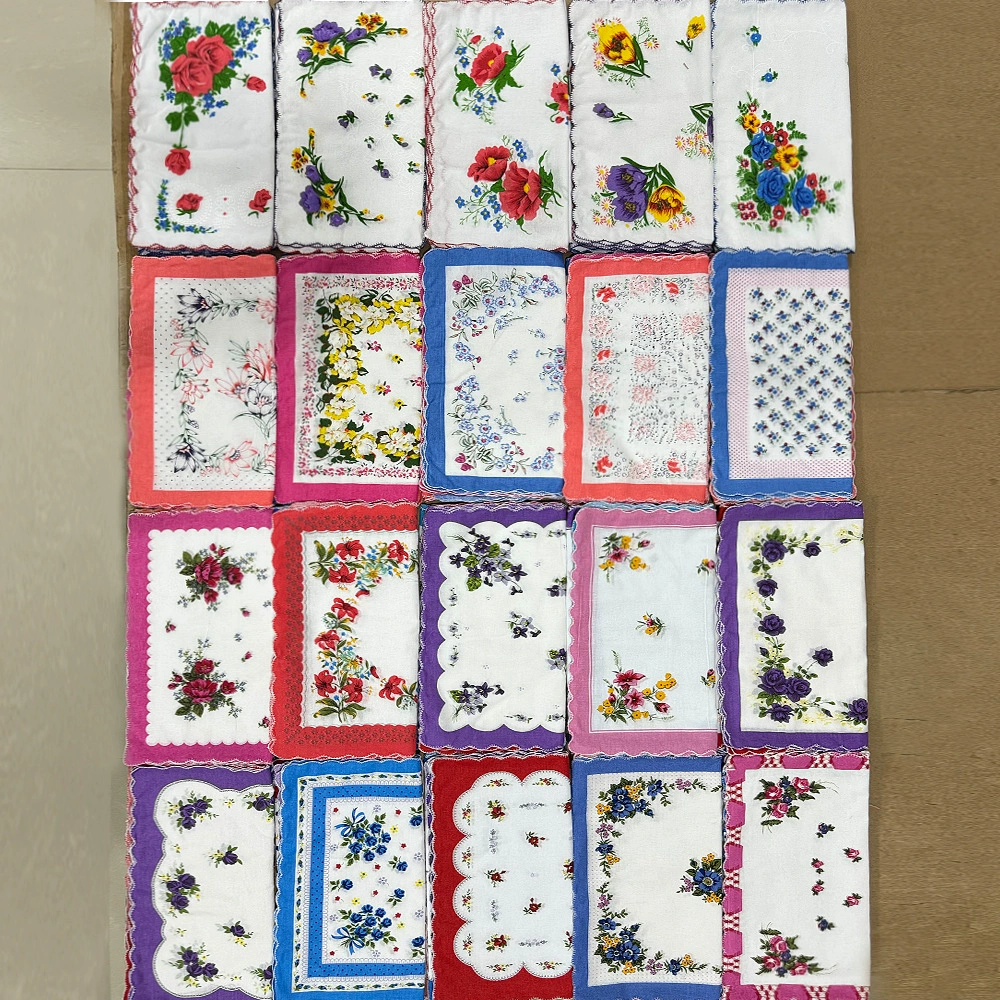 Горячая продажа классический хлопок свежий цветной принт