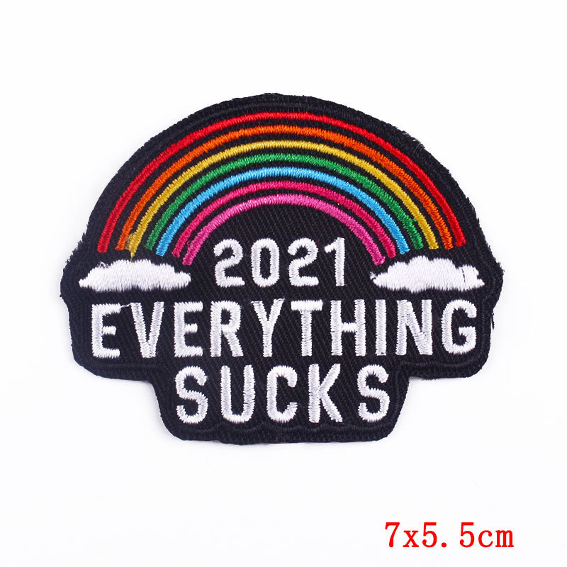 Clothing Sticker Patches Classification 1 Piece Simple Style Letter Black Clothing Sticker Patches