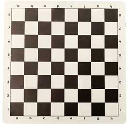 国际象棋皮革布软棋盘儿童学生初学者黑白格折叠便携可卷棋盘垫